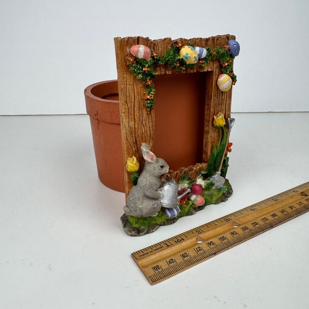 Panda Garden Tabletop Picture Frame Planter Combo Easter Spring Gardening Bunny